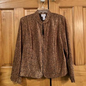 NWT Vintage Renaissance Long Sleeve Top Jacket Blazer Size L